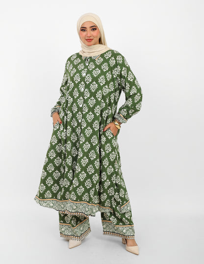 Dress Printed Set