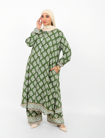 Dress Printed Set