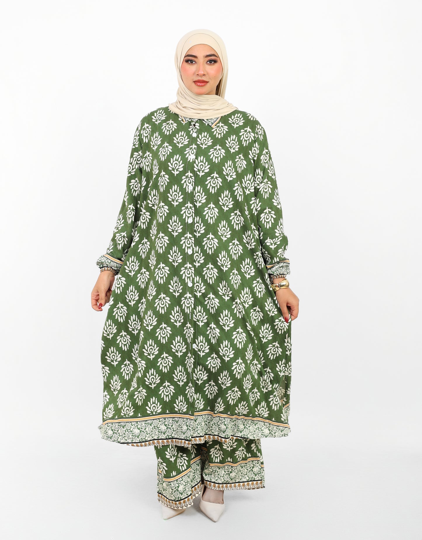 Dress Printed Set
