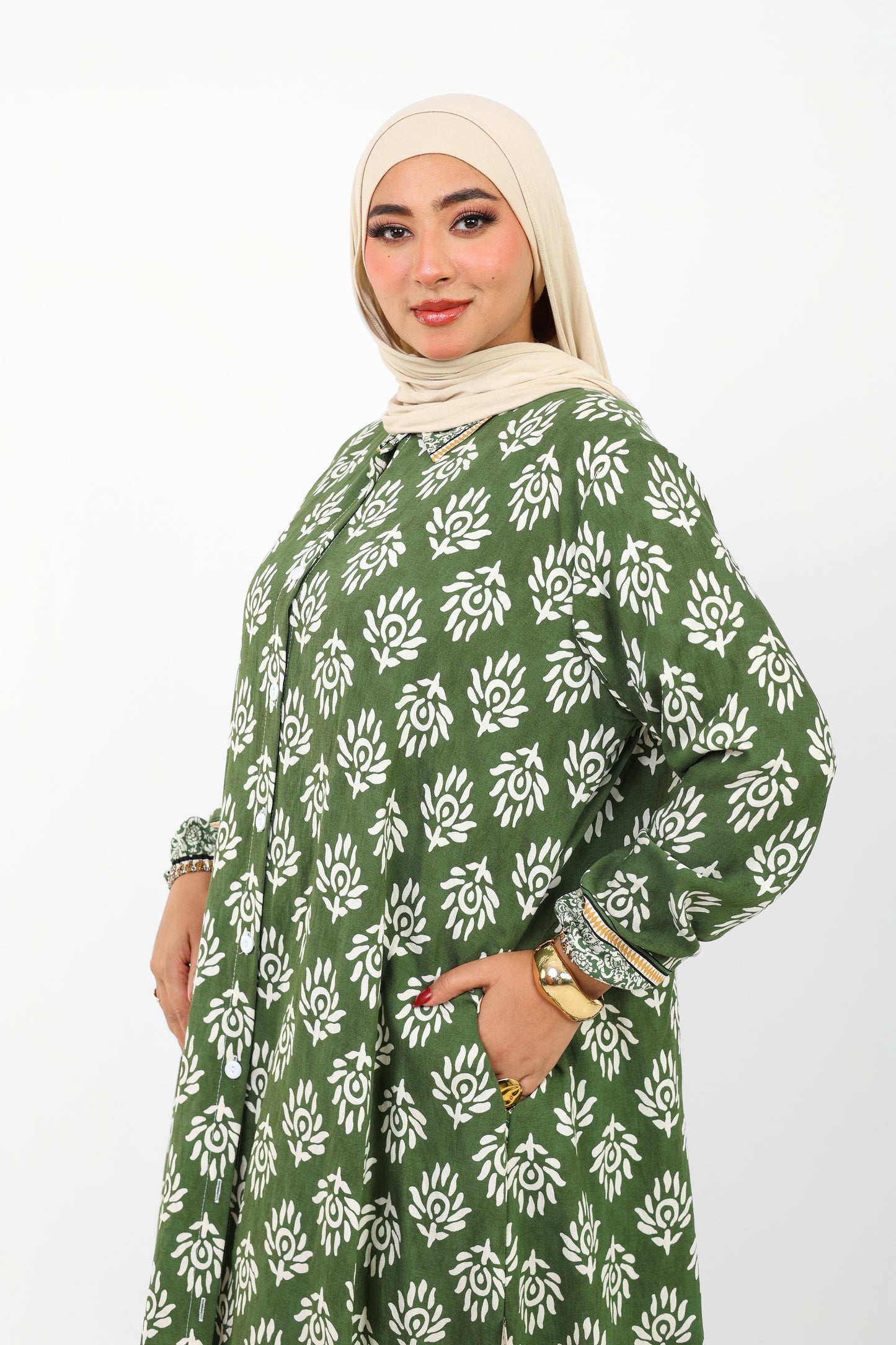 Dress Printed Set