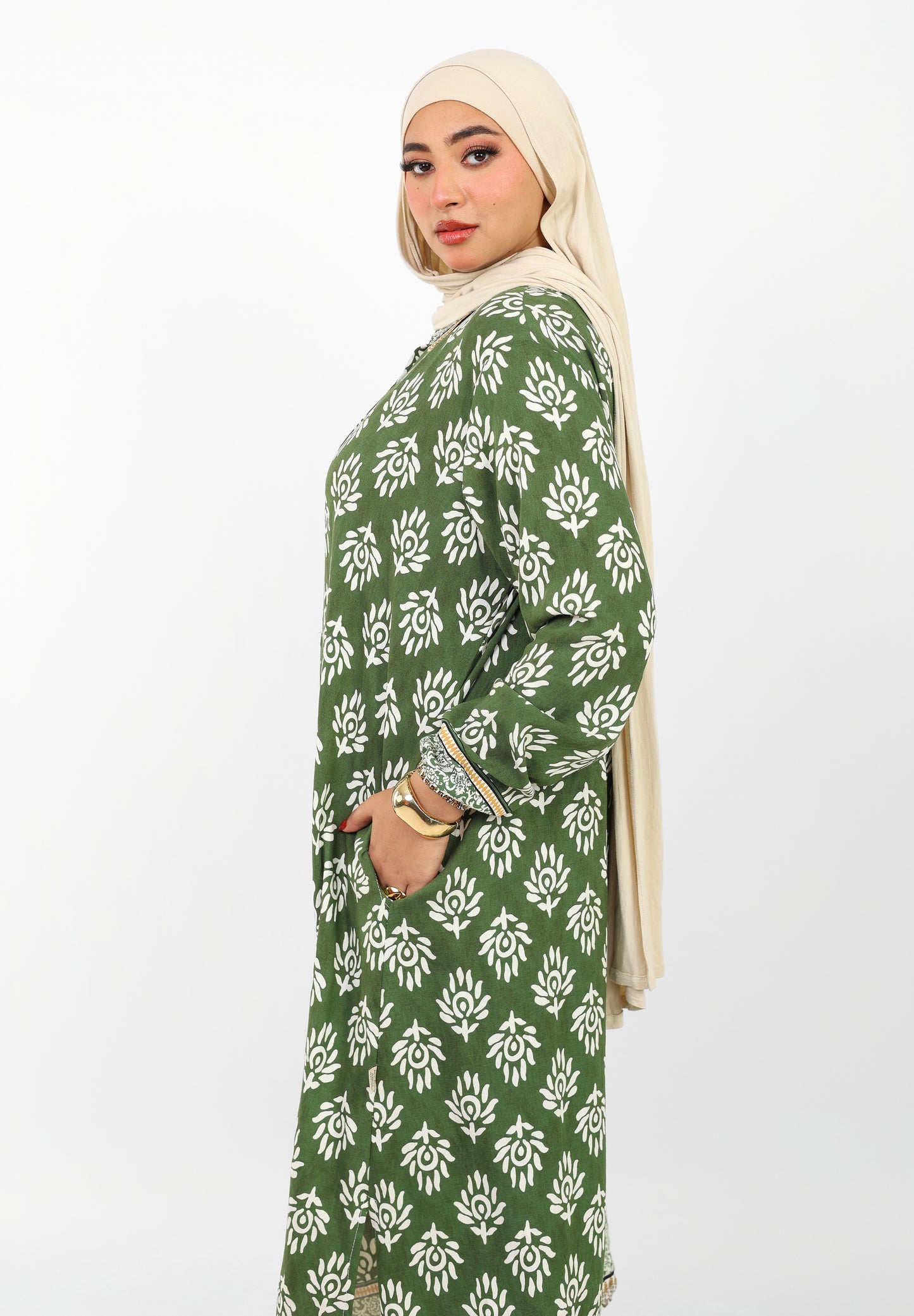 Dress Printed Set