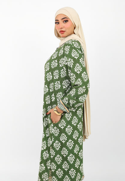 Dress Printed Set