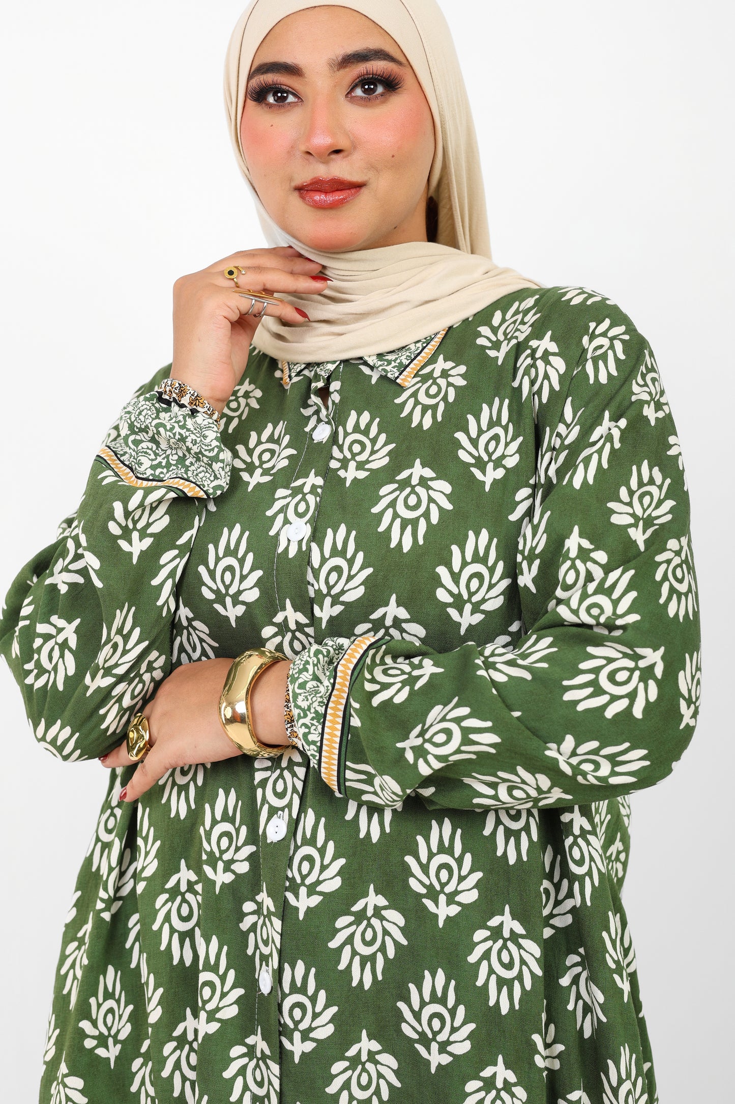 Dress Printed Set
