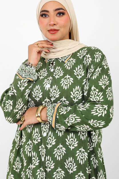 Dress Printed Set