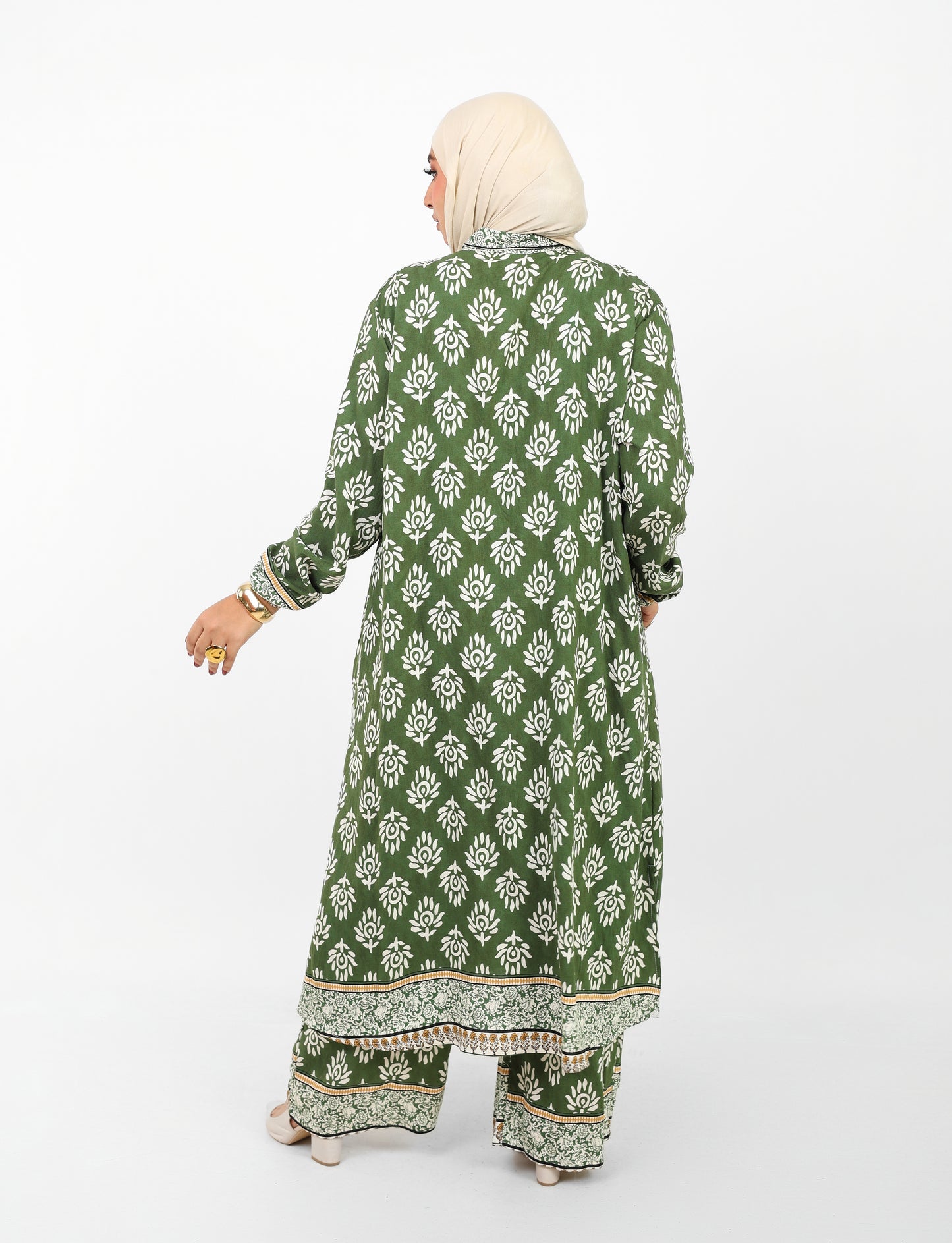 Dress Printed Set