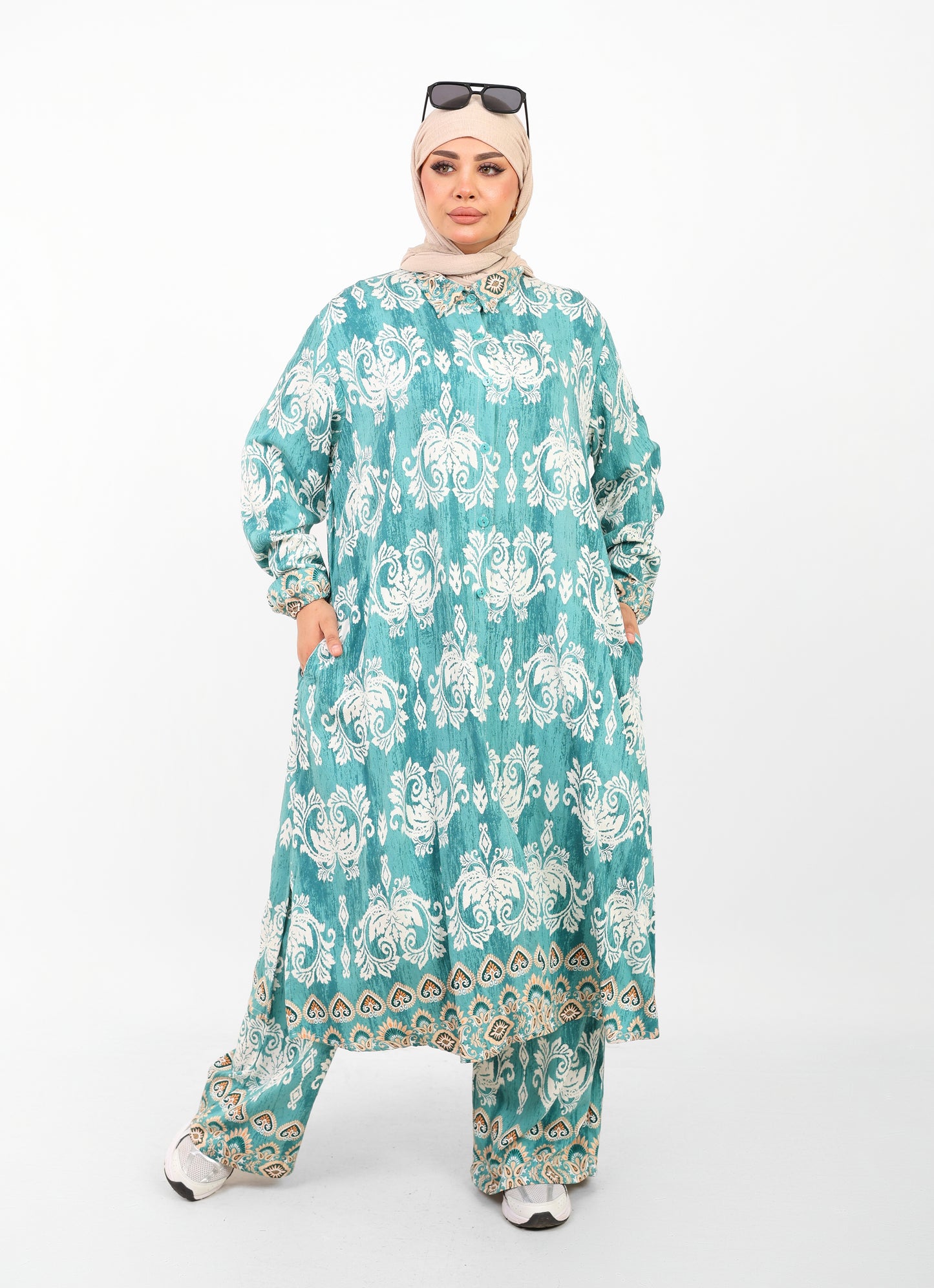 Dress Printed Set