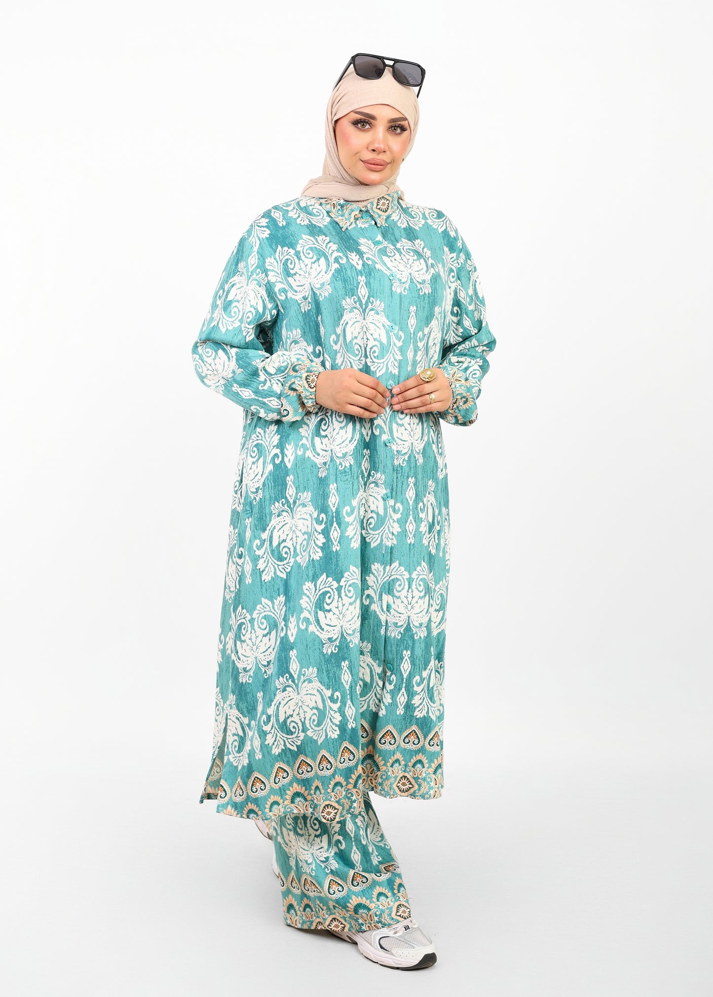 Dress Printed Set