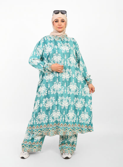 Dress Printed Set