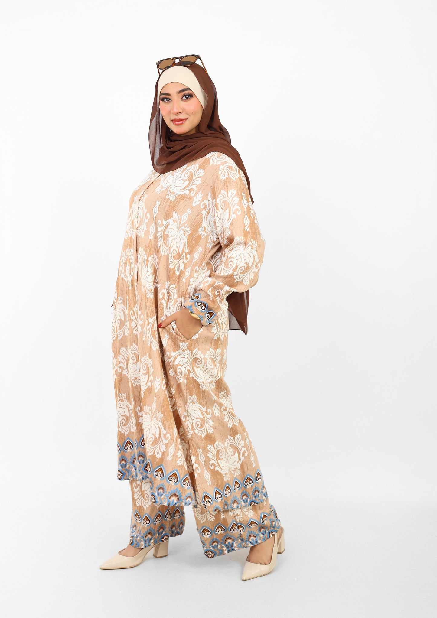 Dress Printed Set