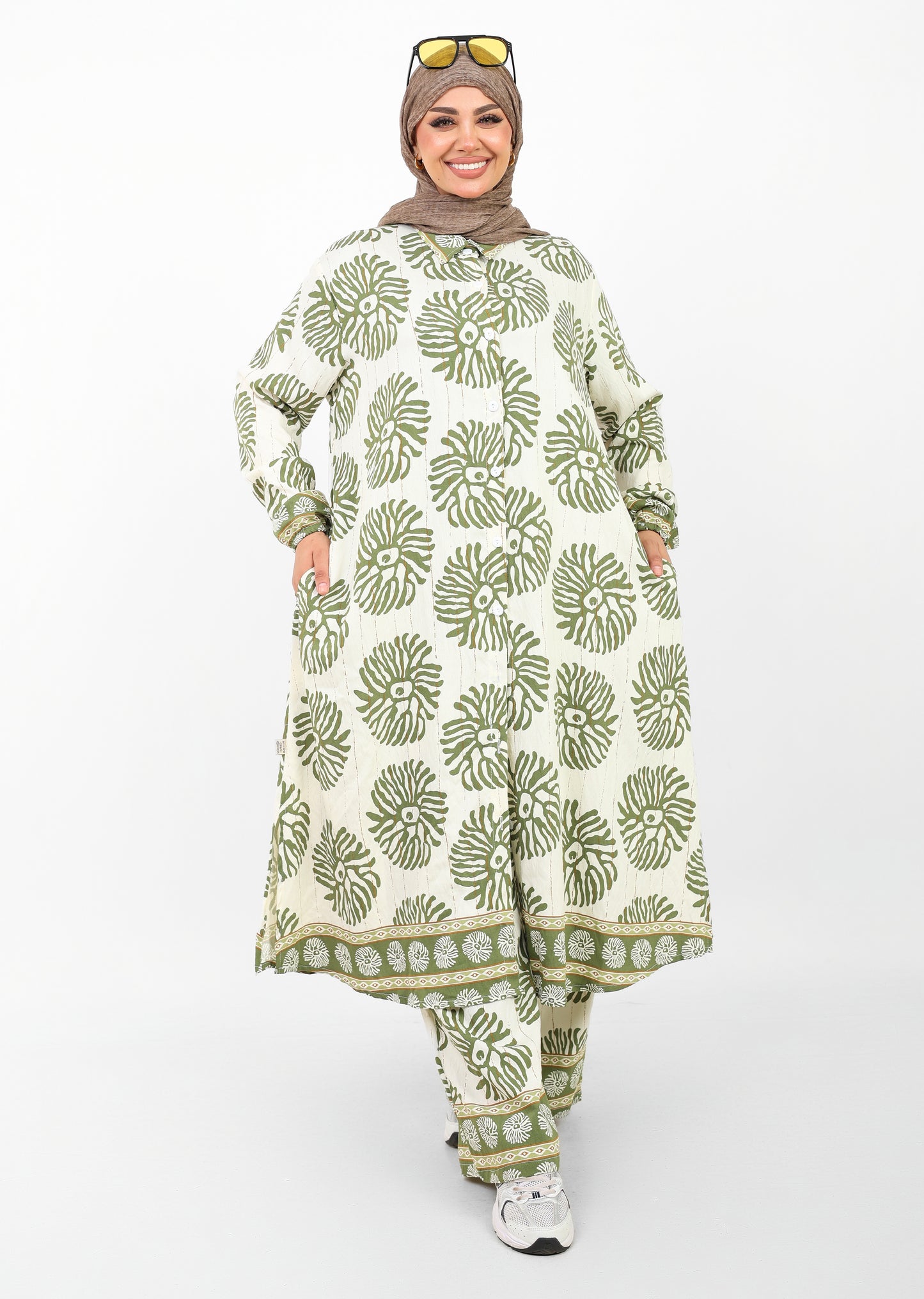Dress Printed Set
