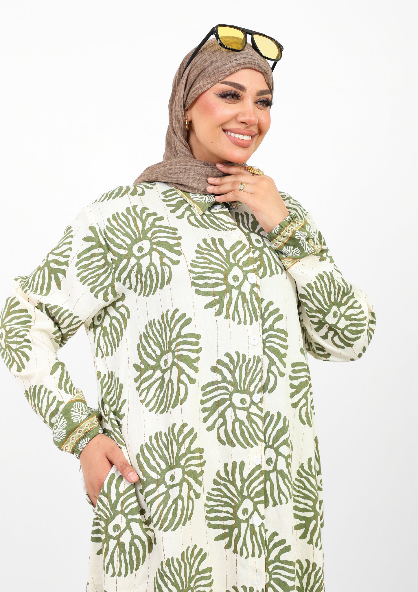 Dress Printed Set