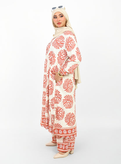 Dress Printed Set