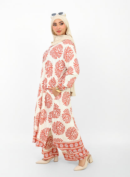 Dress Printed Set