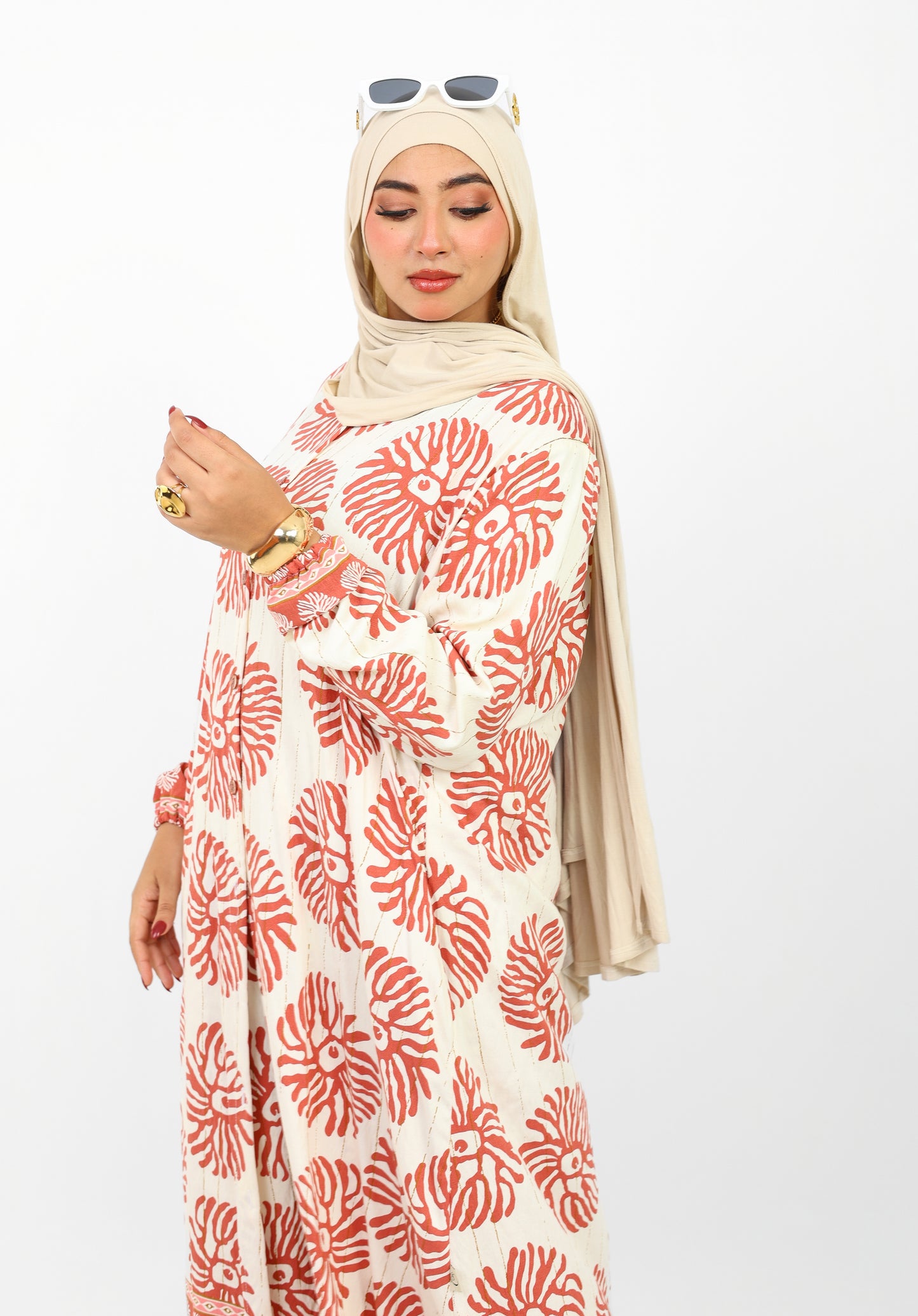 Dress Printed Set