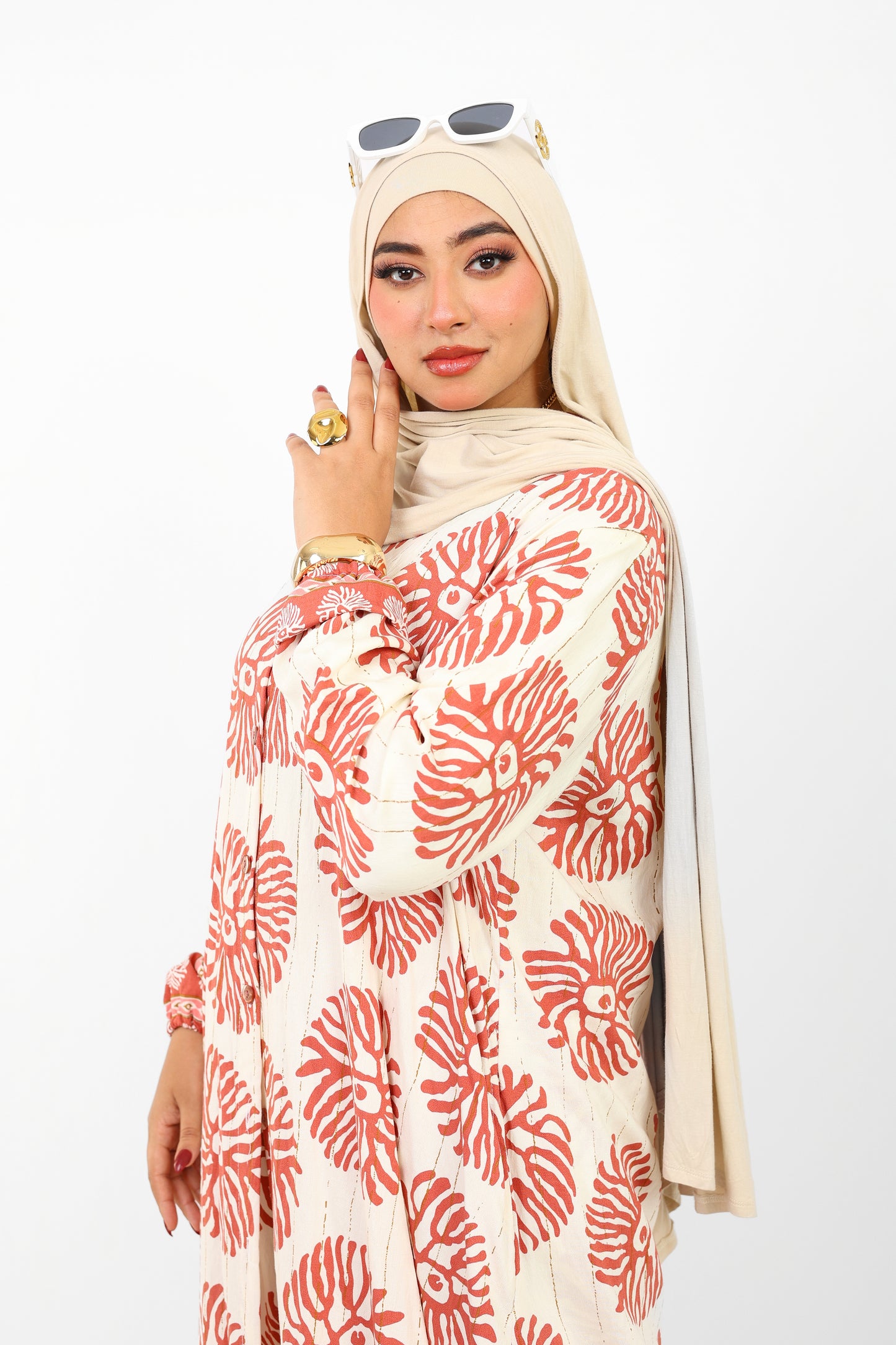 Dress Printed Set