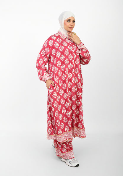 Dress Printed Set