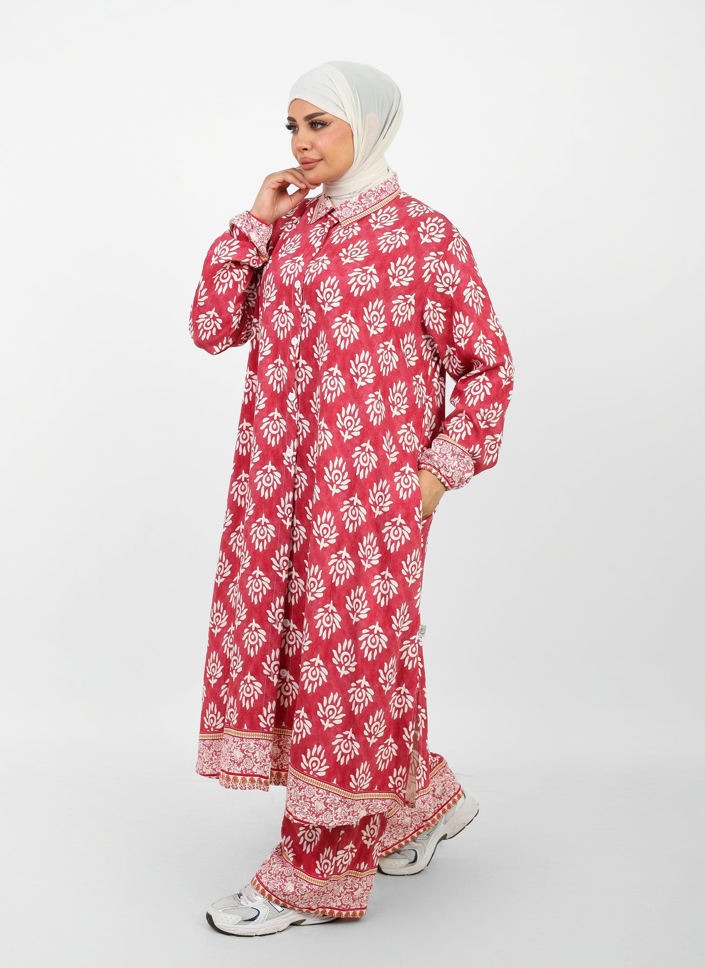 Dress Printed Set