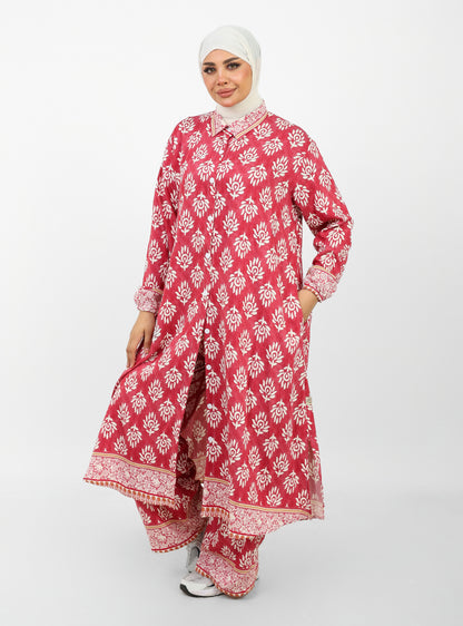 Dress Printed Set