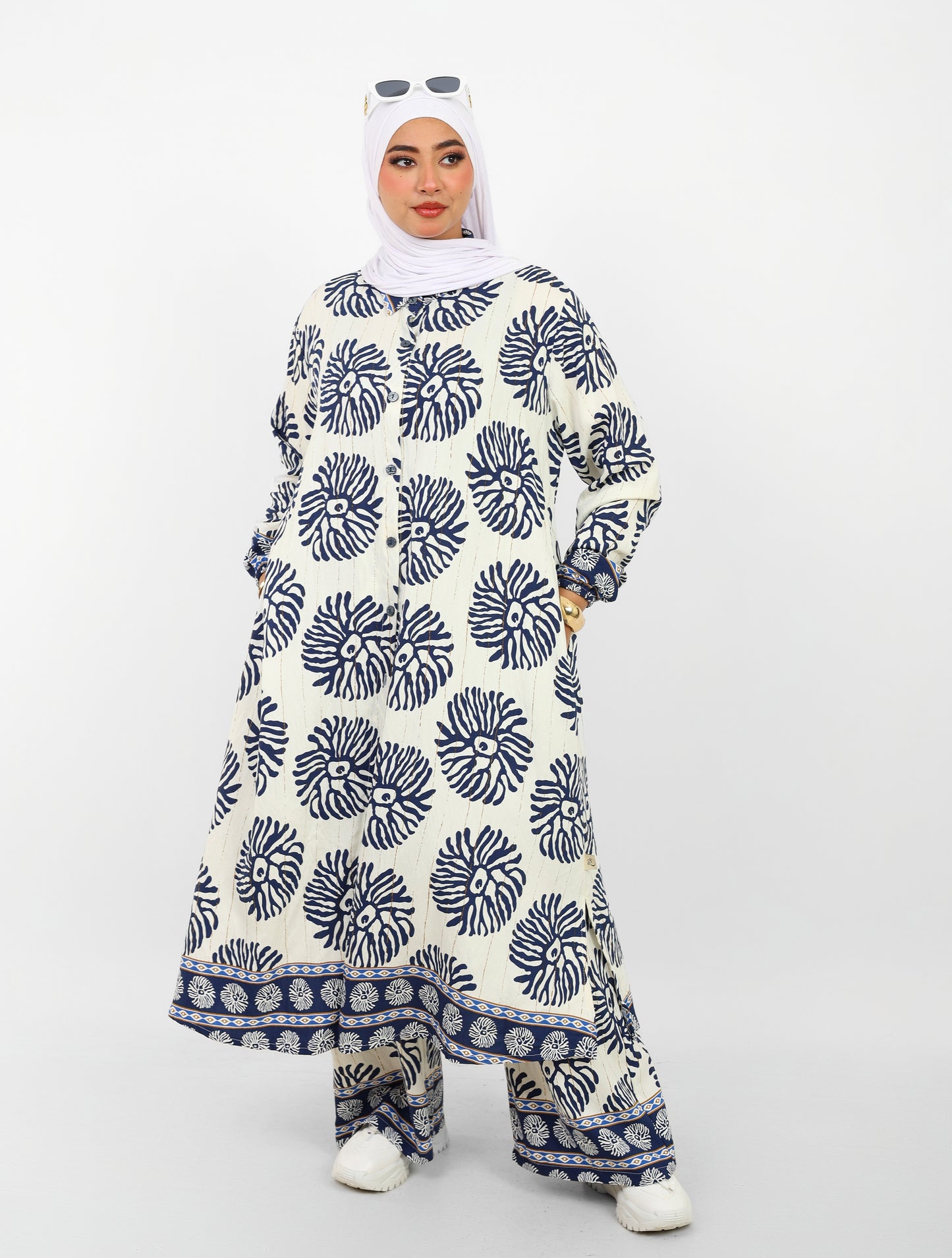 Dress Printed Set