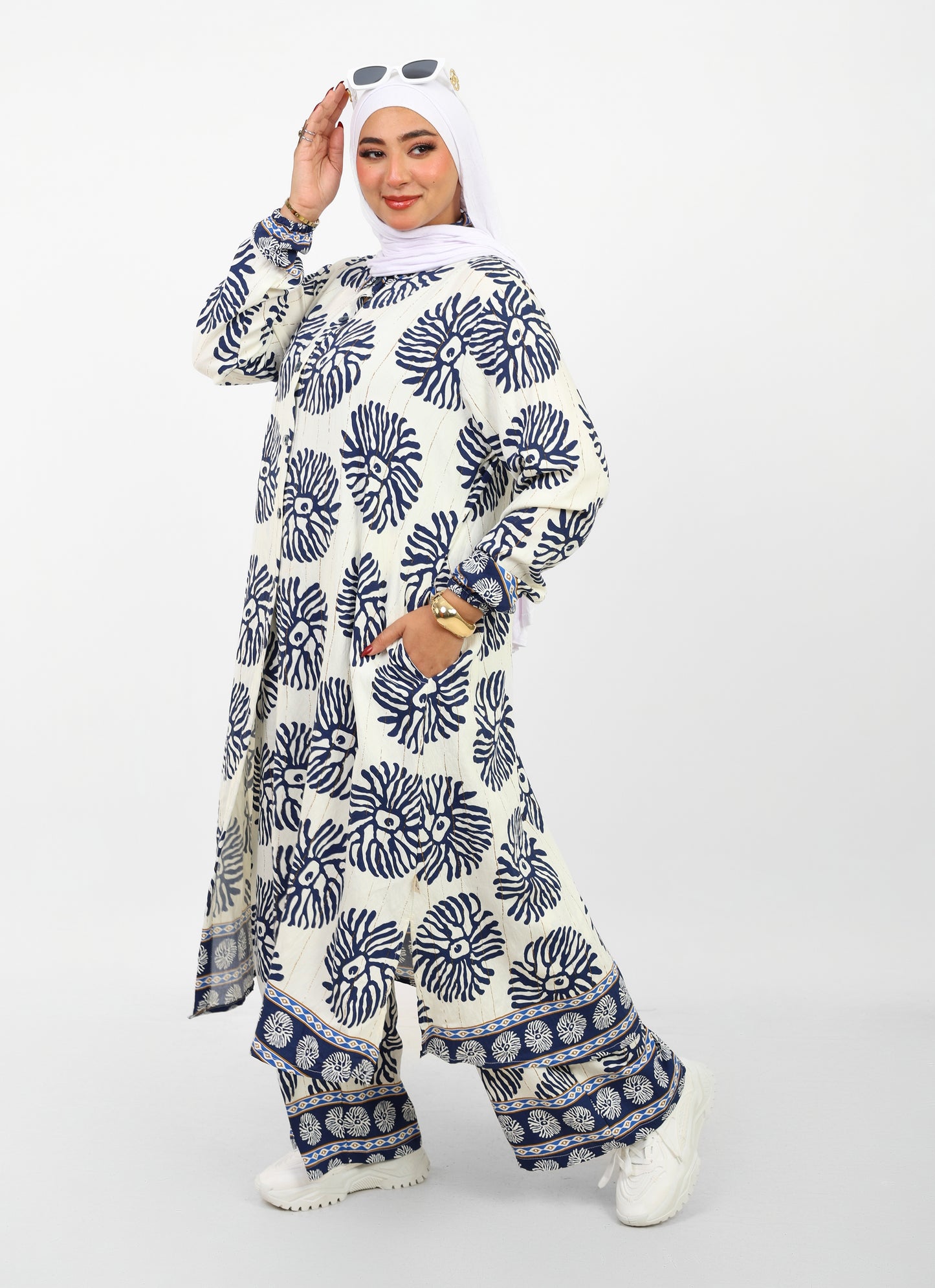 Dress Printed Set