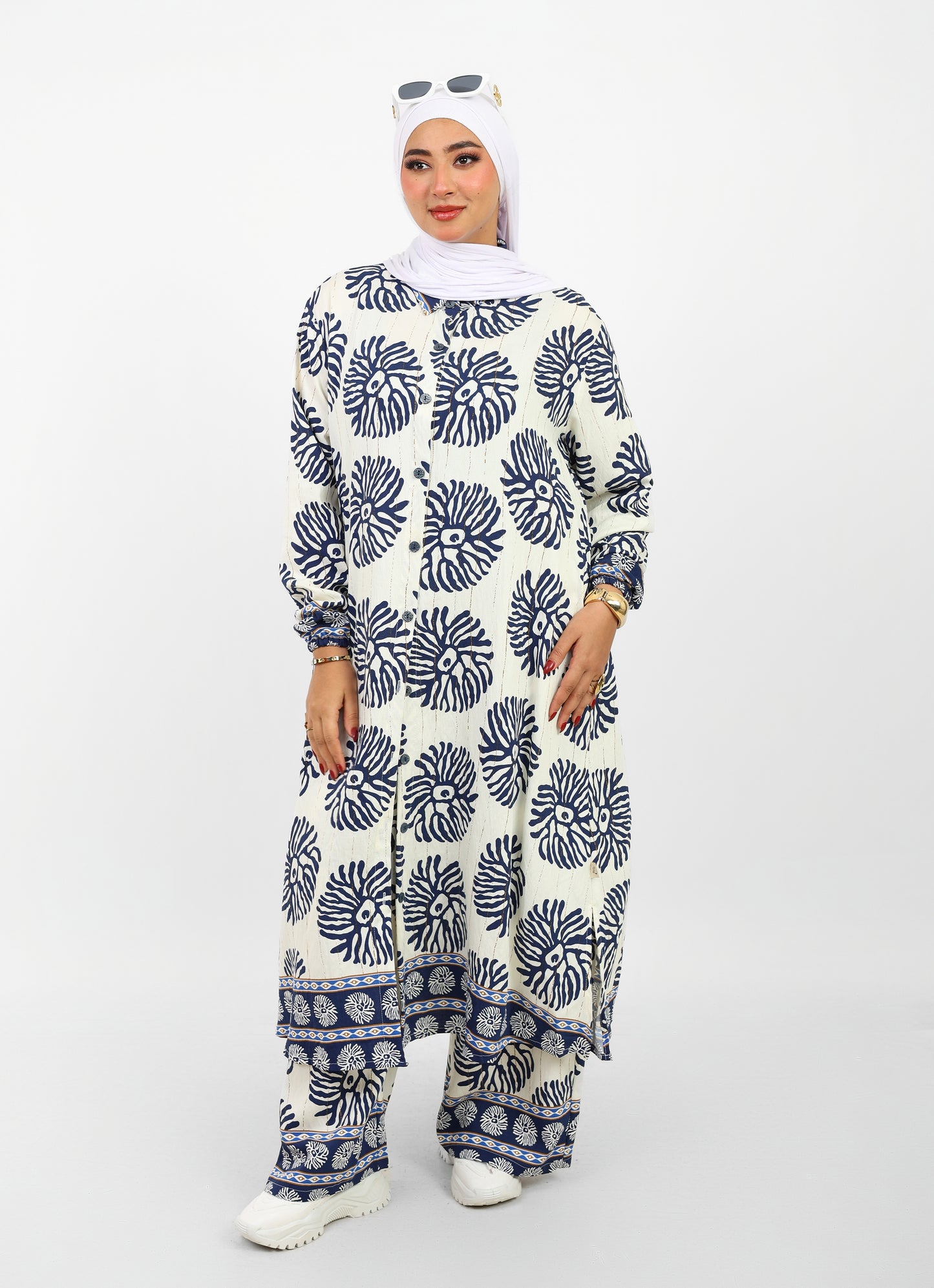 Dress Printed Set