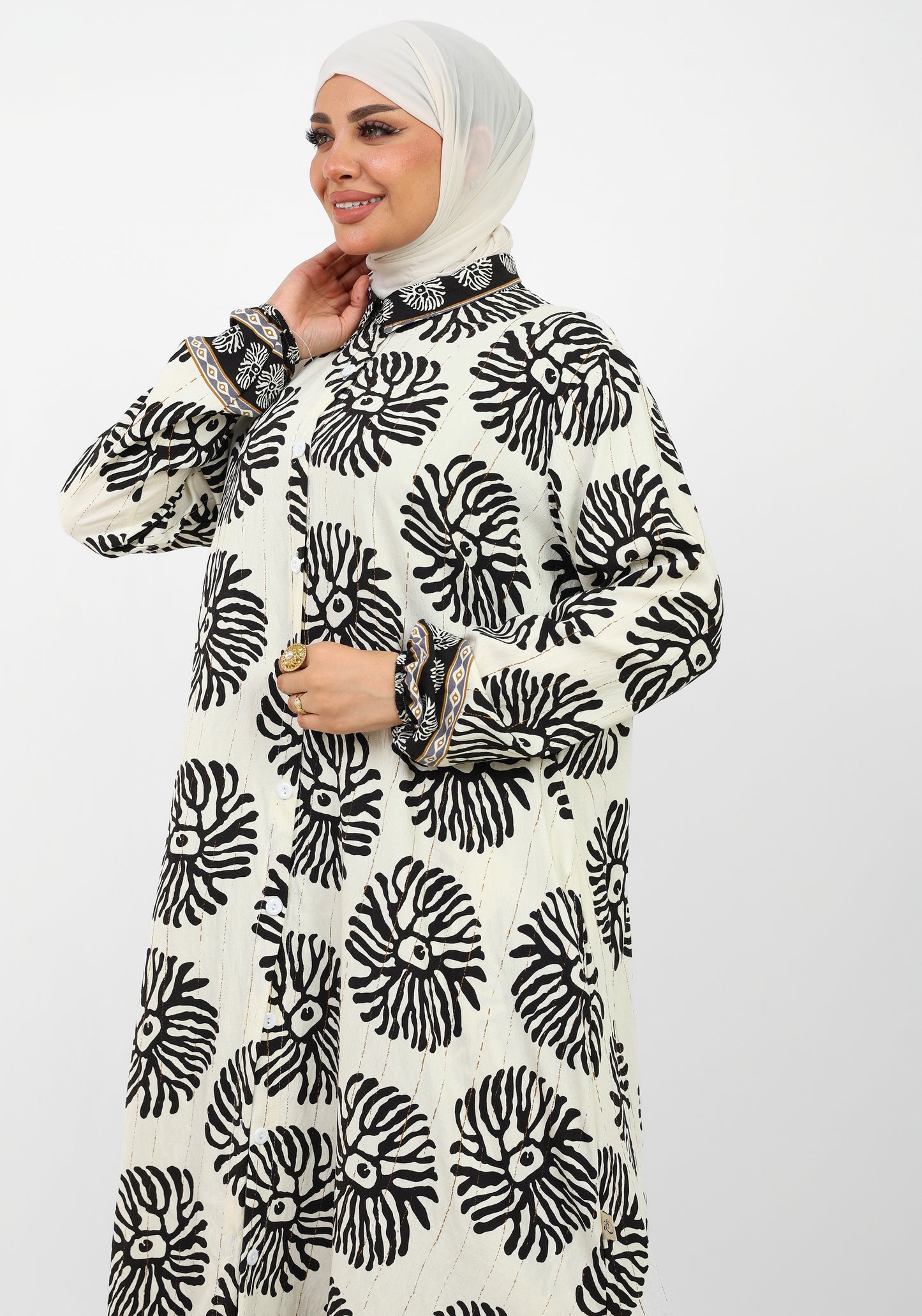 Dress Printed Set