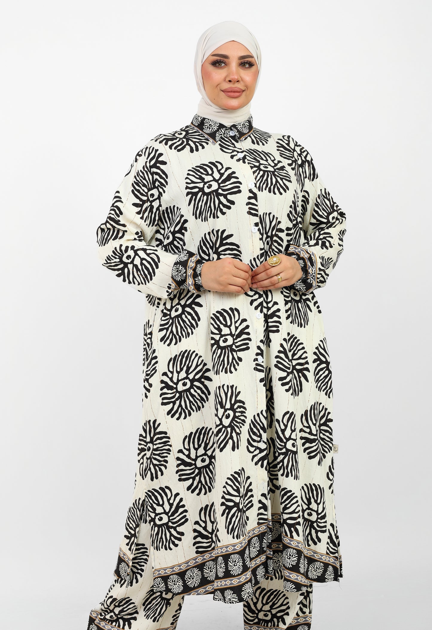 Dress Printed Set