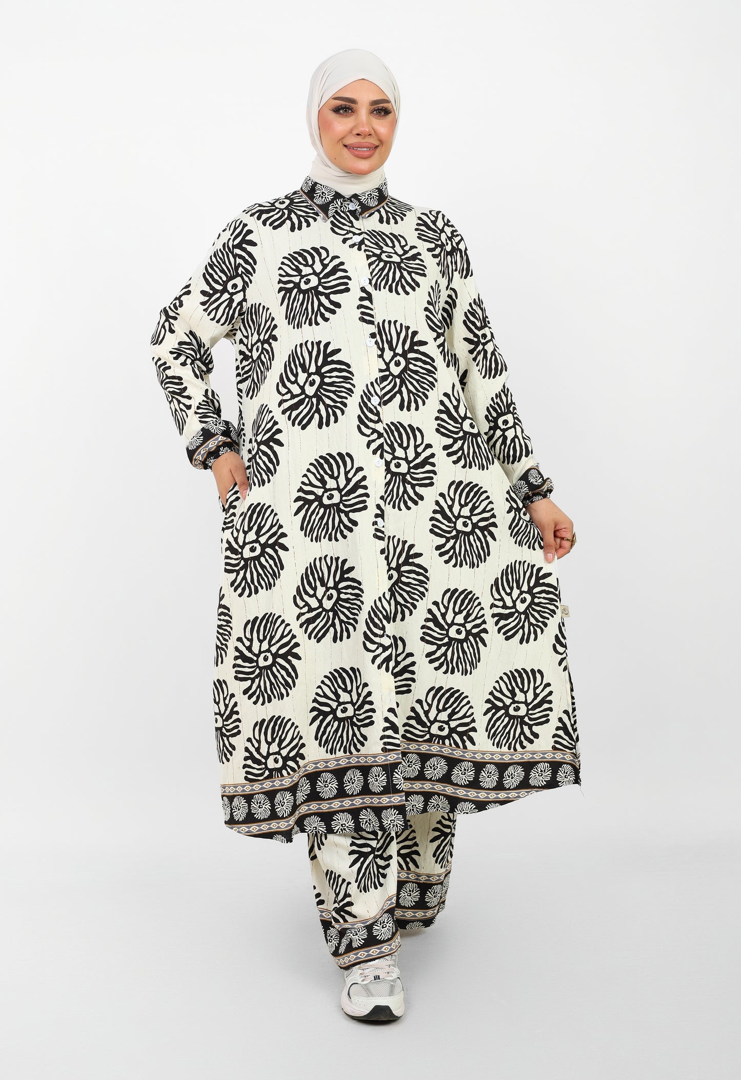 Dress Printed Set