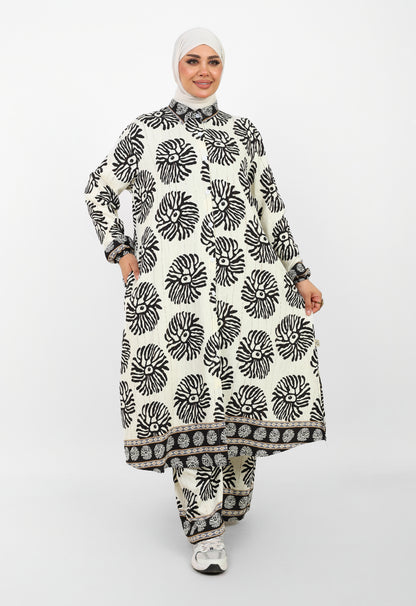 Dress Printed Set