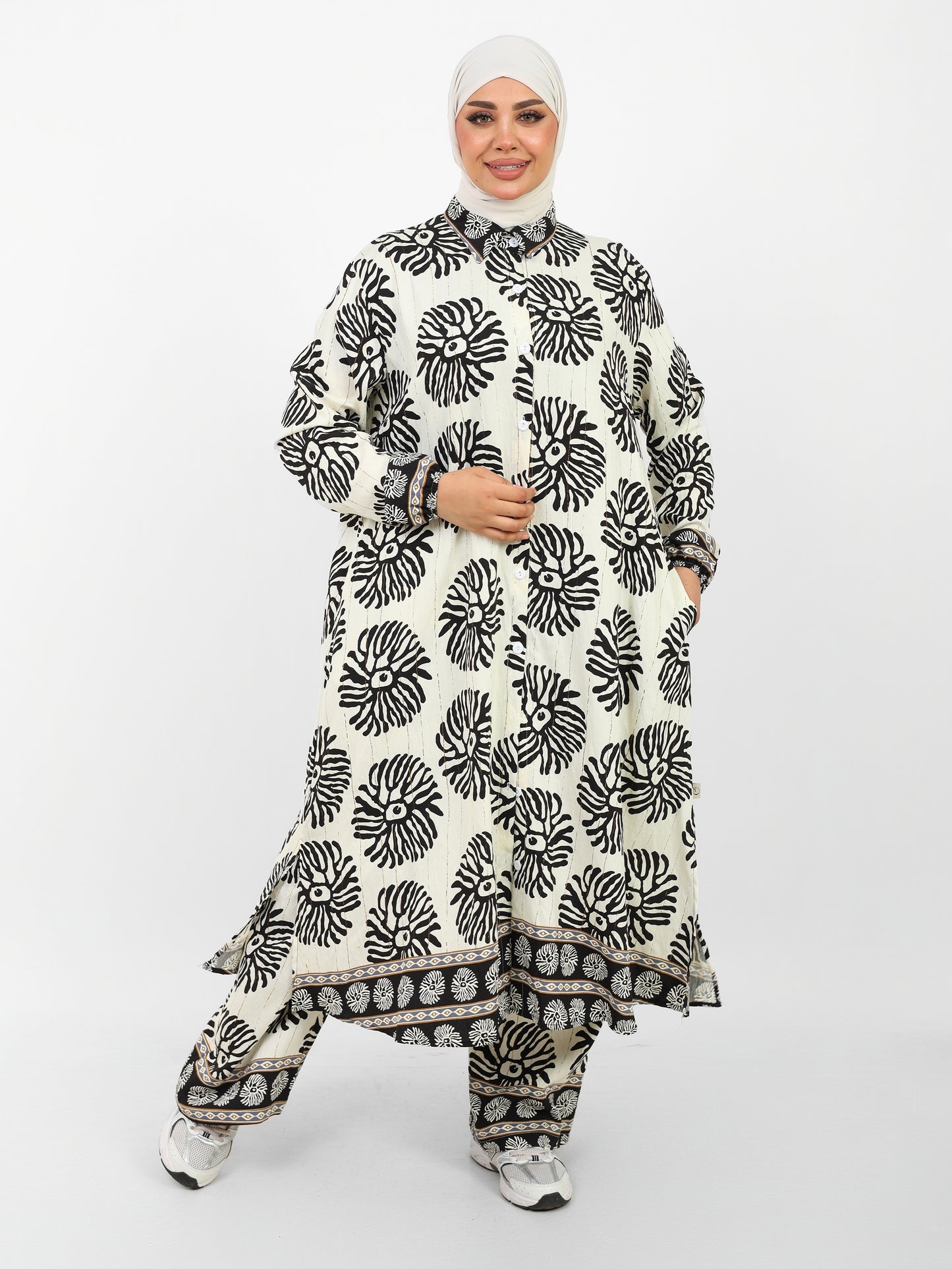 Dress Printed Set