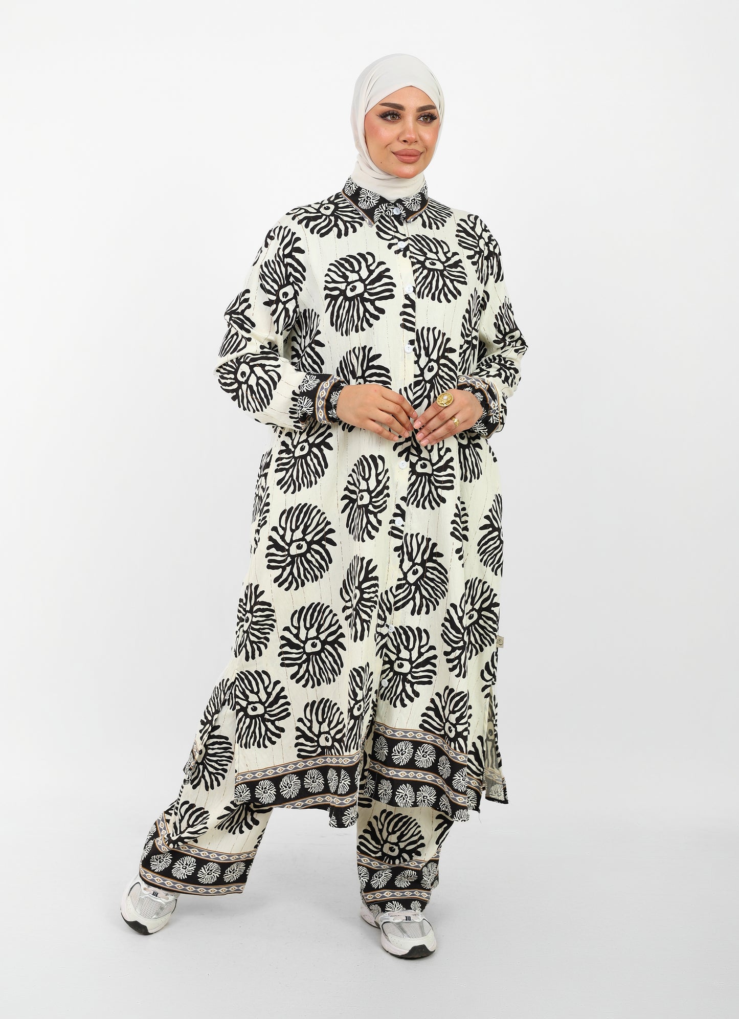 Dress Printed Set
