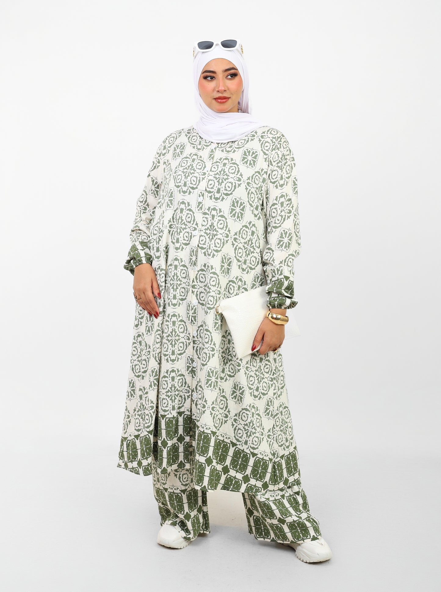Dress Printed Set