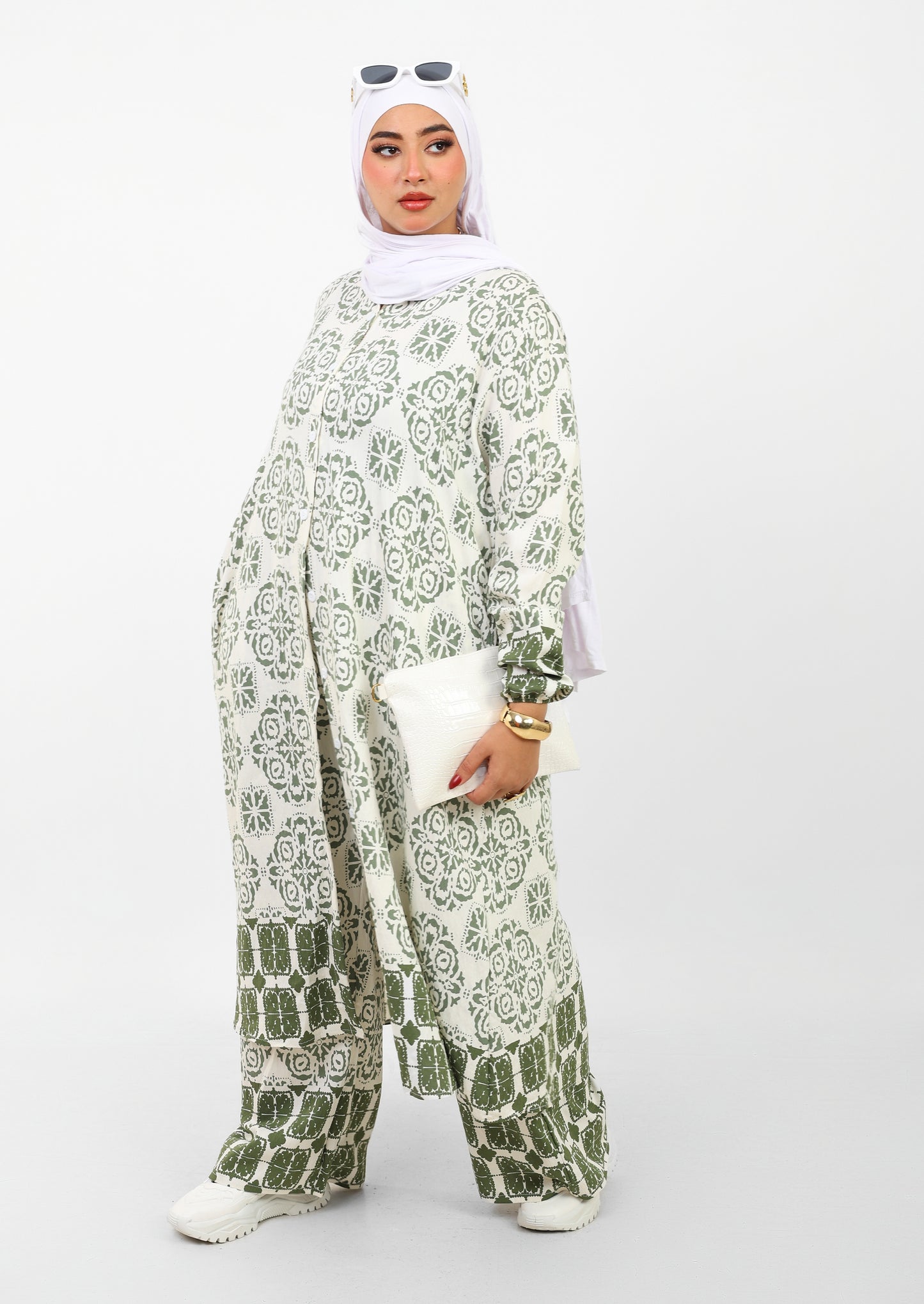 Dress Printed Set