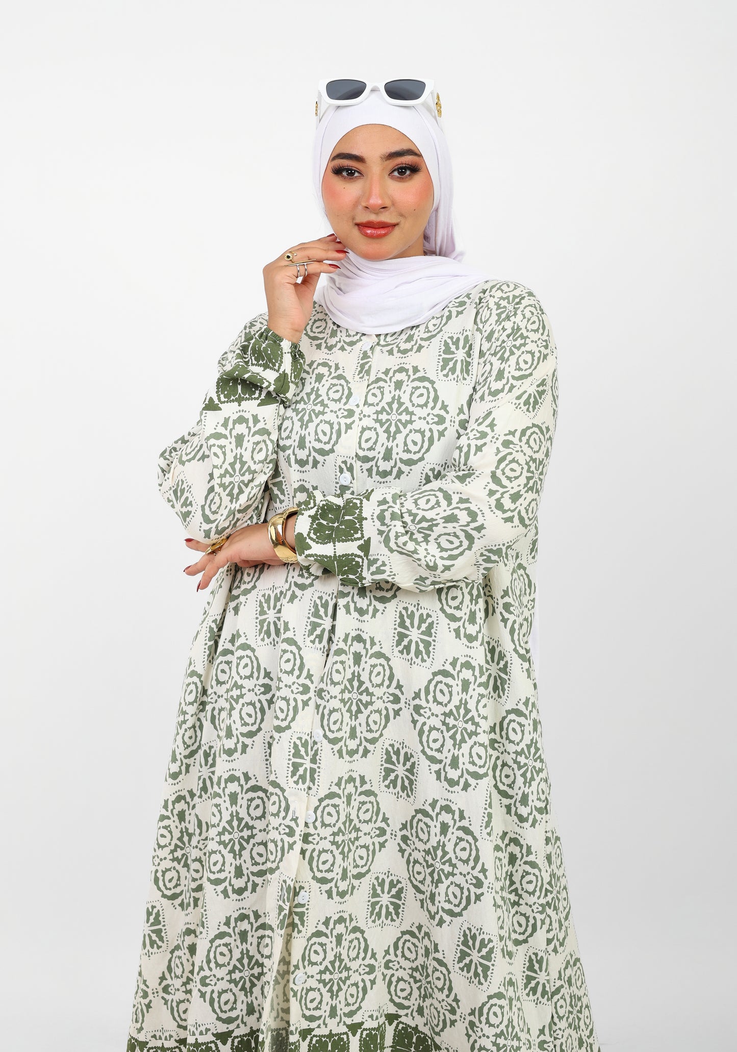 Dress Printed Set