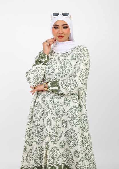 Dress Printed Set