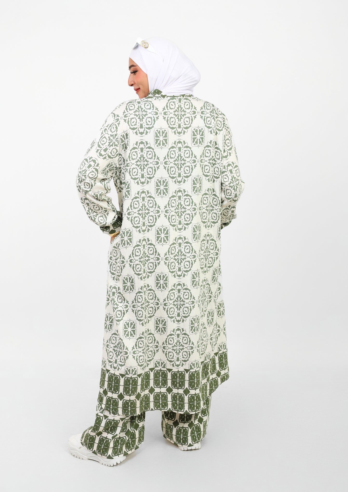 Dress Printed Set