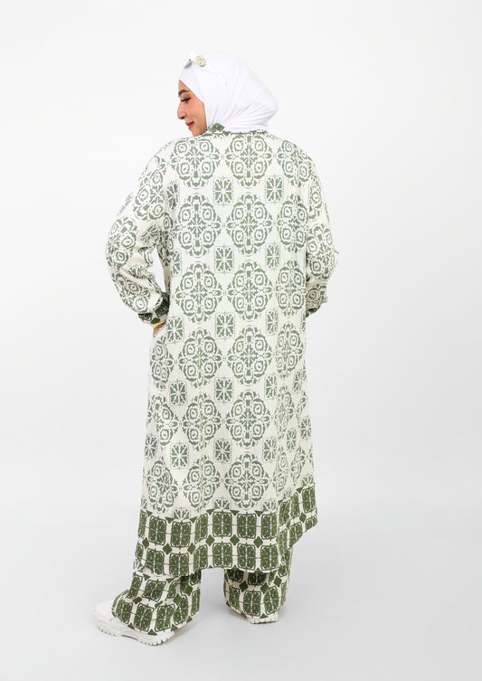 Dress Printed Set