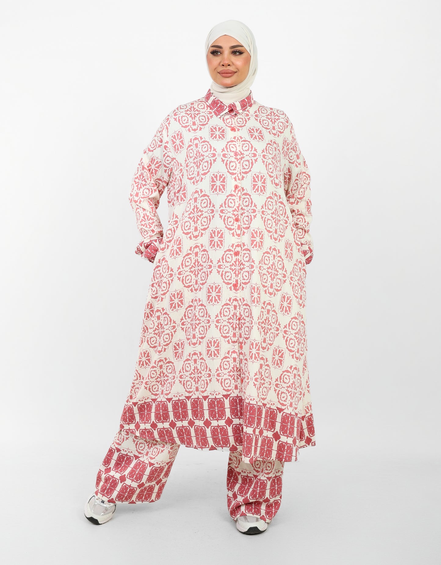 Dress Printed Set