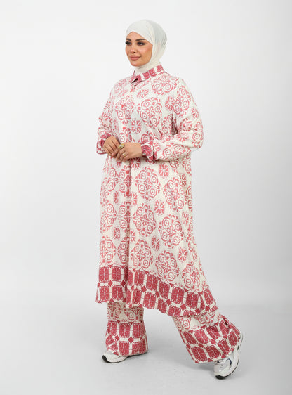 Dress Printed Set