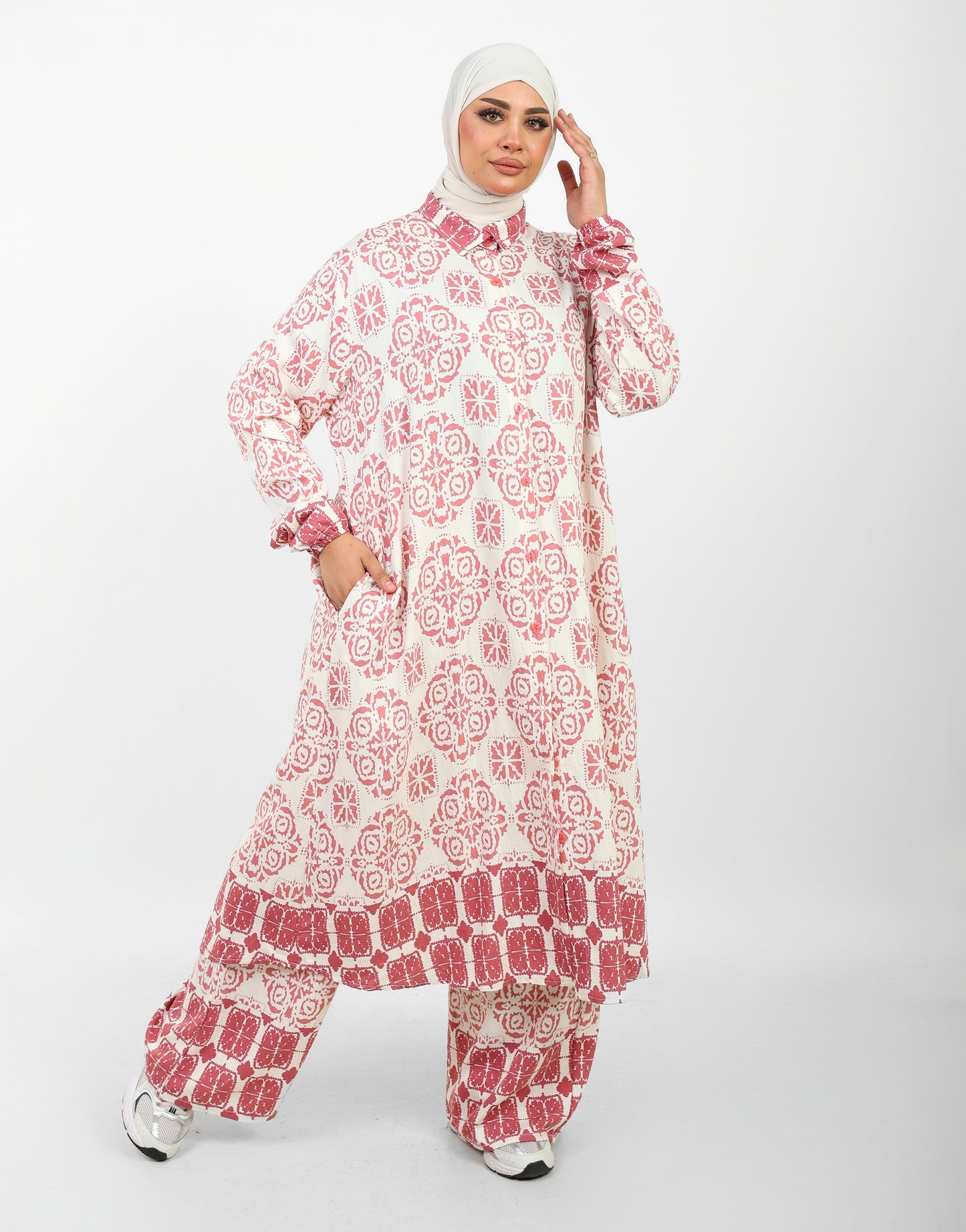 Dress Printed Set