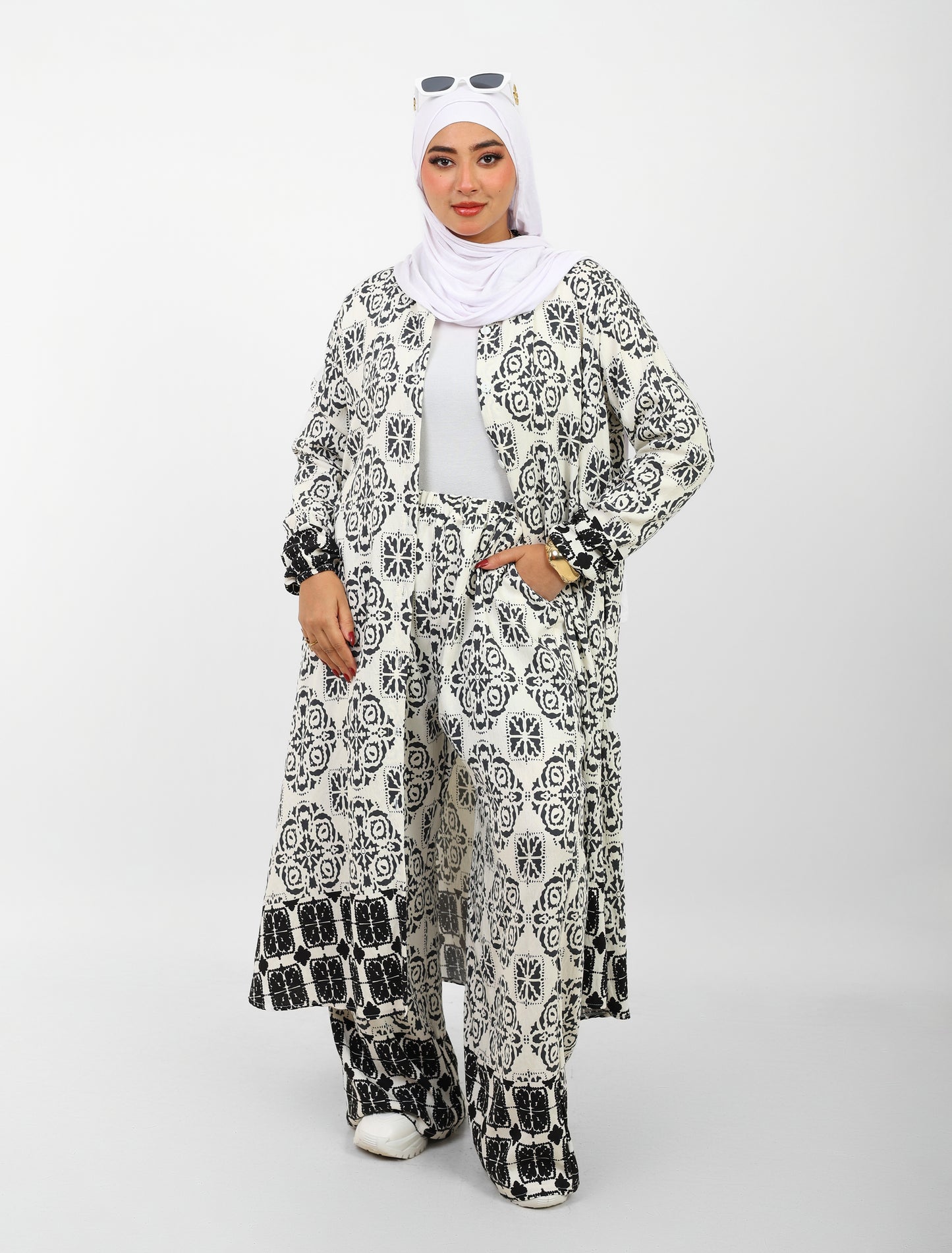 Dress Printed Set