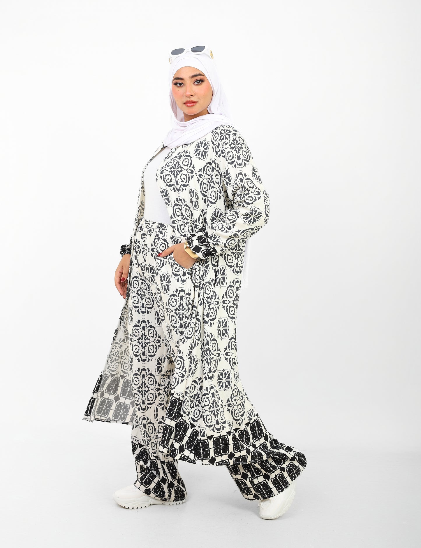 Dress Printed Set