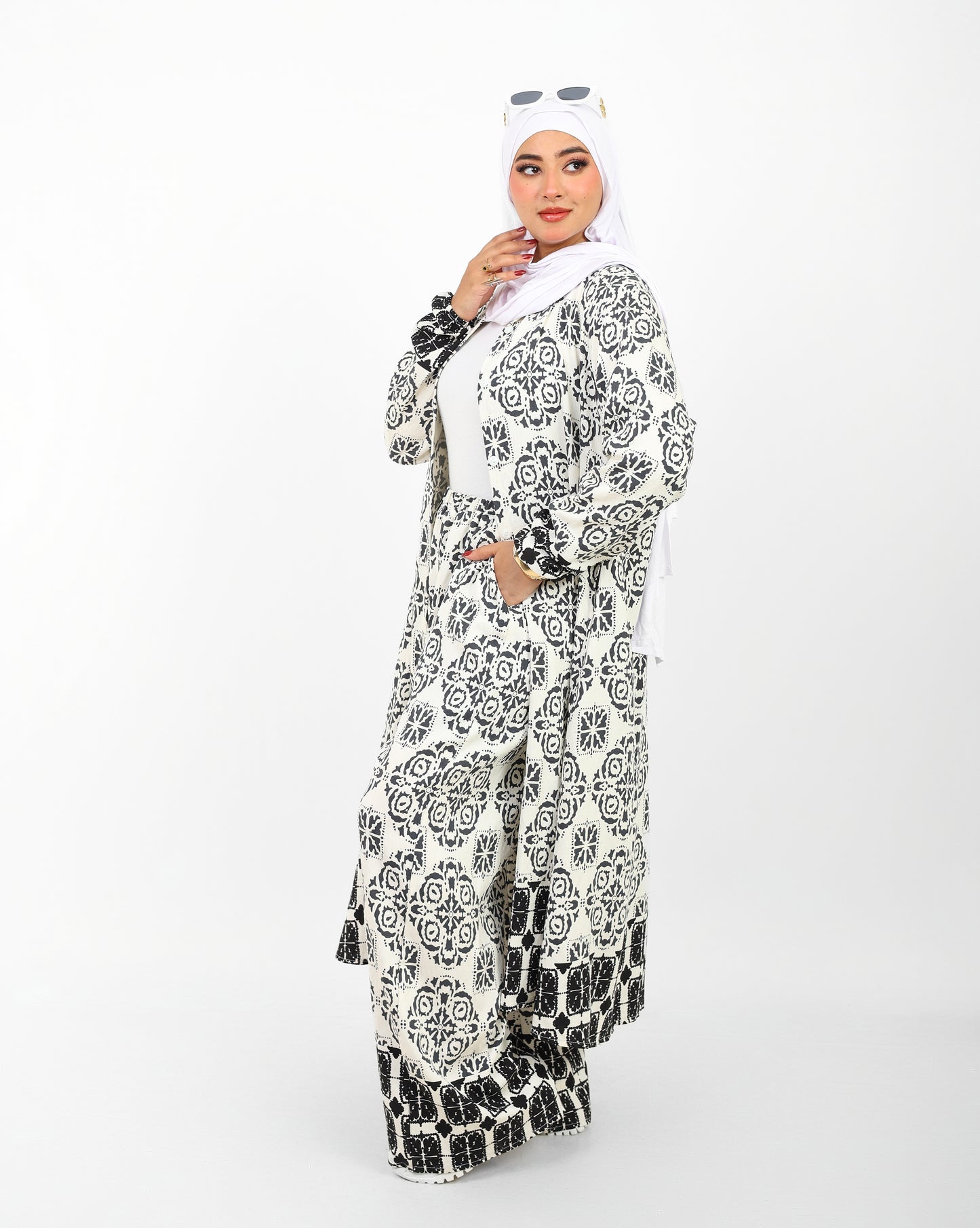 Dress Printed Set