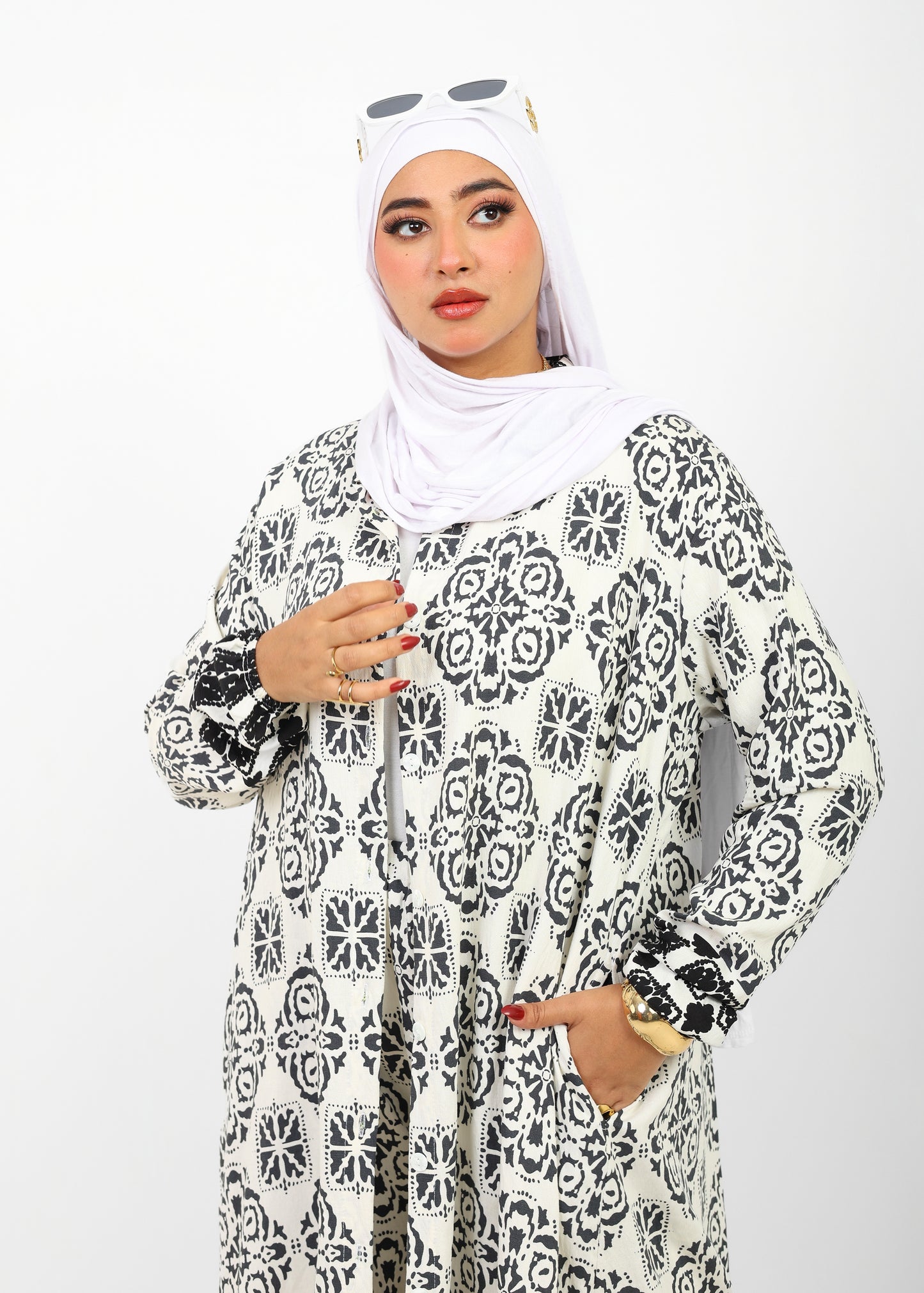 Dress Printed Set